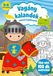 Vagány kalandok - Színezős foglalkoztató (ISBN: 9789634594727)