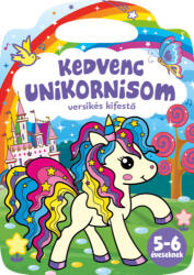 Kedvenc unikornisom - versikés kifestő (ISBN: 9789634594956)