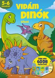 Vidám dinók - kifestő (ISBN: 9789634595519)