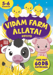 Vidám farm állatai kifestő (ISBN: 9789634596738)