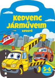 Kedvenc járműveim kifestő (ISBN: 9789634596950)