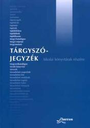 Tárgyszójegyzék (ISBN: 9789639412118)
