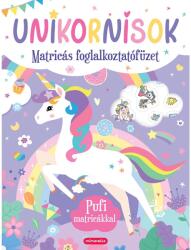 Unikornisok - Matricás foglalkoztatófüzet (ISBN: 9786306516032)