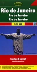 Rio de Janeiro várostérkép - 1: 13000 (ISBN: 9783707906455)