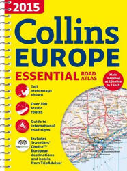 Európa atlasz 2015 (Collins) - 1: 1000000 (ISBN: 9780007581207)