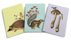 Art of Nature: Fungi Sewn Notebook Collection (ISBN: 9781647224059)