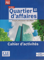 Quartier d'affaires A1 zeszyt ćwiczeń + online (ISBN: 9782090398182)