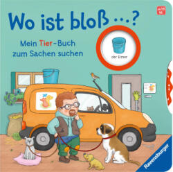 Wo ist bloß . . . ? Mein Tier-Buch zum Sachen suchen. Mit lustigen Drehscheiben - Jutta Wetzel (ISBN: 9783473420506)