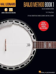 Hal Leonard Banjo Method Book 1 - Deluxe Beginner Edition for 5-String Banjo with Audio & Video Access Included - Mac Robertson, Robbie Clement (ISBN: 9781705177785)