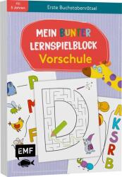 Blocul meu colorat de învățare - Preșcolar: Primele ghicitori cu litere (ISBN: 9783745910681)