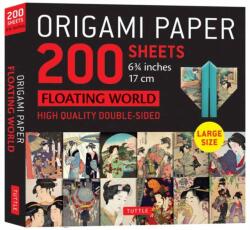 Origami Paper 200 Sheets Floating World 6 3/4 (ISBN: 9780804858533)
