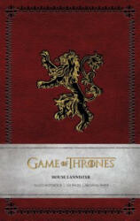Game of Thrones: House Lannister Ruled Notebook - Insight Editions (ISBN: 9781683836643)