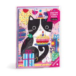 Purr-fect Cat Birthday Greeting Card Puzzle (2025)