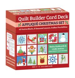 Quilt Builder Card Deck Applique Christmas Set (ISBN: 9781644036761)