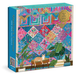 Victoria Ball Quilter's Corner 1000 Piece Foil Puzzle - Galison (ISBN: 9780735384668)