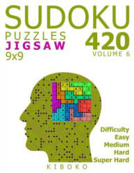 Sudoku Puzzles: 420 Jigsaw Sudoku Puzzles 9x9 (ISBN: 9781986818285)