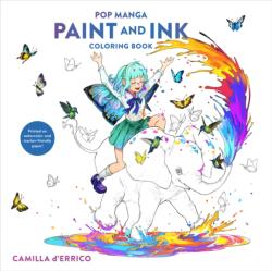Pop Manga Paint and Ink Coloring Book (2026)