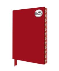 Ruby Red Blank Artisan Notebook (ISBN: 9781835625583)