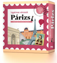 Izgalmas városok - PÁRIZS (ISBN: 9789635657483)