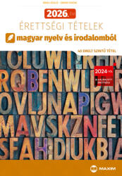 2026. évi érettségi tételek magyar nyelv és irodalomból (ISBN: 9789636902537)