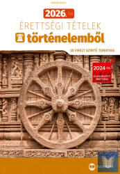 2026. évi érettségi tételek történelemből (ISBN: 9789636902544)