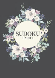 Sudoku Hard I: 100 Hard Level Sudoku Puzzles, 6x9 Travel Size, Great Gift for Sudoku Lovers, Puzzle Book, Get Well Soon Gift - Graceful Gray Puzzles (ISBN: 9781700162762)