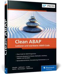 Clean ABAP (ISBN: 9783836286596)