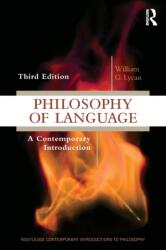 Filosofia limbajului (ISBN: 9781138504585)