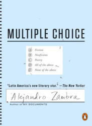 Multiple Choice - Alejandro Zambra (ISBN: 9780143109198)