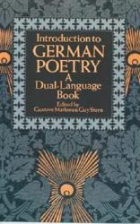 Introduction to German Poetry - Gustave Mathieu (ISBN: 9780486267135)