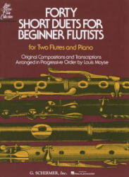 40 Short Duets for Beginner Flutists - Various (ISBN: 9780793554256)