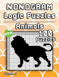Nonogram Puzzles Animals: Challenging Hanjie puzzle collection with japanese picture riddles. Fun brain tease for everyone. - Flatline Books &. Publishing (ISBN: 9798676267476)