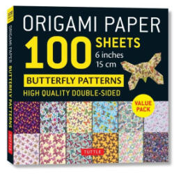 Origami Paper 100 Sheets Butterfly Patterns 6 (ISBN: 9780804857505)