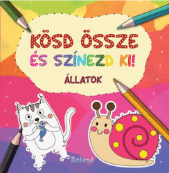 Kösd össze és színezd ki! Állatok (ISBN: 9789636650445)