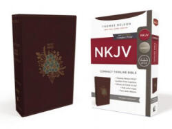 NKJV, Thinline Bible, Compact, Leathersoft, Burgundy, Red Letter, Comfort Print - Thomas Nelson (ISBN: 9780718075552)