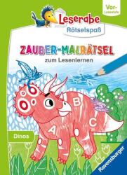 Leserabe Rätselspaß Zauber-Malrätsel: Dinos (ISBN: 9783473488872)