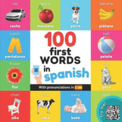 100 first words in spanish - YukiBooks (ISBN: 9782384120123)