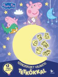 Színezőfüzet világító tetkókkal - Peppa malac (ISBN: 9789635998470)
