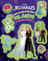 Foglalkoztatófüzet világító matricákkal - Jégvarázs (ISBN: 9789635998524)