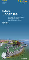 Hartă de ciclism Bodensee (ISBN: 9783711103017)
