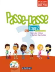 Passe-Passe 3 etape 2 podręcznik + ćwiczenia + cd (ISBN: 9782278094608)