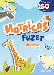 Matricás füzet - Állatok (ISBN: 9789632948911)