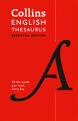 Collins English Essential Thesaurus (ISBN: 9780008309442)