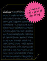Universal Principles of Branding: 100 Key Concepts for Defining, Building, and Delivering Brands Volume 6 - Kingsley, Mark (ISBN: 9780760378205)