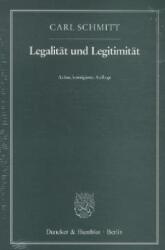 Legalitate și legitimitate (ISBN: 9783428138449)