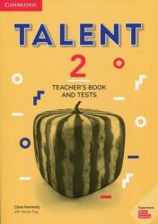 Manual și teste pentru profesori Talent Nivel 2 (ISBN: 9781108468091)