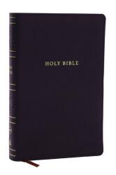 NKJV Personal Size Large Print Bible with 43, 000 Cross References, Black Leathersoft, Red Letter, Comfort Print (Thumb I (ISBN: 9781400335404)