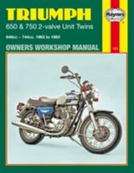 Triumph 650 & 750 2-Valve Unit Twins (ISBN: 9780856968907)