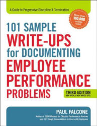 101 exemple de texte pentru documentarea problemelor de performanță ale angajaților (ISBN: 9780814438558)