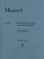 Piano Pieces from the "Nannerl Music Book" - Wolfgang Amadeus Mozart, Ullrich Scheideler (ISBN: 9790201812366)